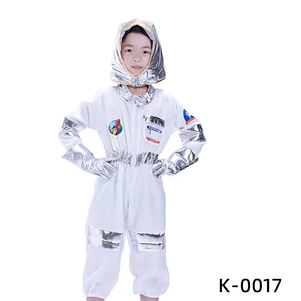 Child Surgeon Role Play Costume Halloween Party Kids Cosplay Astronaut Doctor Nurse Police Lawyer Pilot Costume