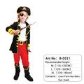 Boy Pirate TV & Movie Costume Kids Fantasia Clothing for Halloween Birthday & Carnival Party Includes Fancy Dress Hat