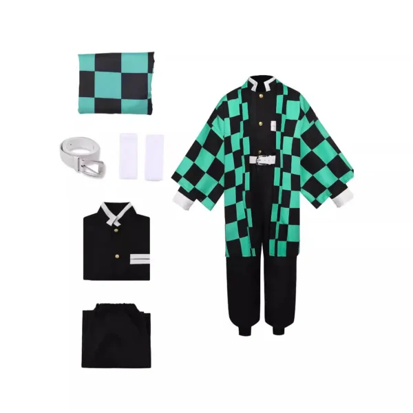 Japanese Anime Demon Slayer Cosplay Costume Cartoon Halloween Wear