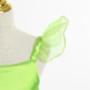 Wholesale Girls Tinker-Bell Princess Costume Sleeveless Elf Cosplay Dress with Accessories Costume Halloween