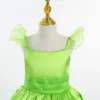 Wholesale Girls Tinker-Bell Princess Costume Sleeveless Elf Cosplay Dress with Accessories Costume Halloween