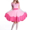 Hot Sale Princess Peach Cosplay Pink Sexy Dress Halloween Woman Castle Queen Carnival Party