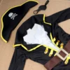 Boy Pirate TV & Movie Costume Kids Fantasia Clothing for Halloween Birthday & Carnival Party Includes Fancy Dress Hat