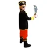Boy Pirate TV & Movie Costume Kids Fantasia Clothing for Halloween Birthday & Carnival Party Includes Fancy Dress Hat