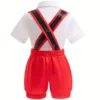 Unisex Cosplay Anime Costume for Kids Stage Performance Suit With Three Sets Party Dress up for Girls and Children