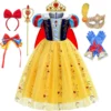 High Quality Wholesale Girls Cosplay Costumes Kids Halloween Exquisite Dress Accessories Children Princess Dresses
