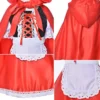 Cute Girl Anime Kids Cosplay Costume Princess Little Red Riding Hood Costume for Kids